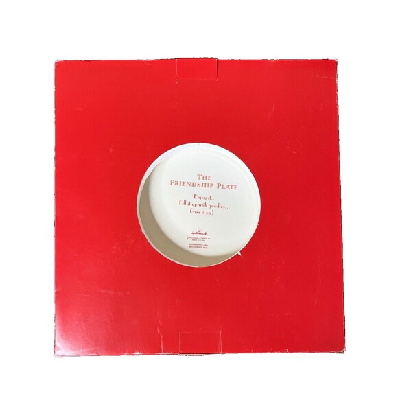 Hallmark "The Friendship" Plate Vintage Collectable - Picture 2 of 3